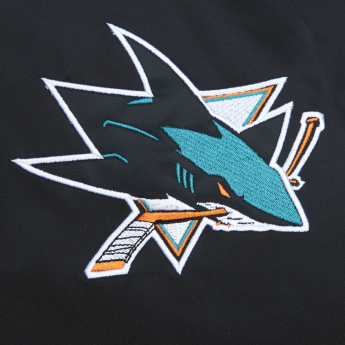 San Jose Sharks geacă de bărbați NHL Heavyweight Satin Jacket