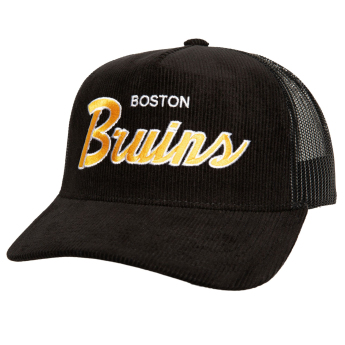 Boston Bruins șapcă de baseball NHL Times Up Trucker black