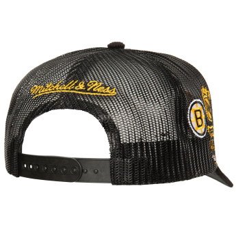 Boston Bruins șapcă de baseball NHL Times Up Trucker black