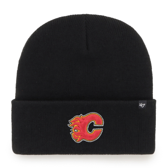 Calgary Flames căciulă de iarnă Haymaker 47 CUFF KNIT Black