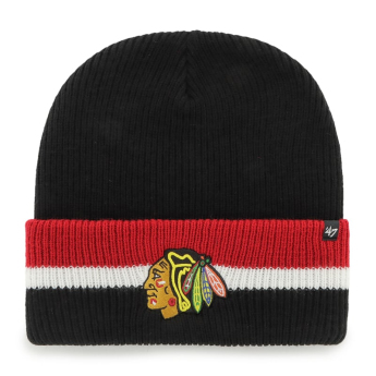 Chicago Blackhawks căciulă de iarnă Split Cuff 47 CUFF KNIT Black