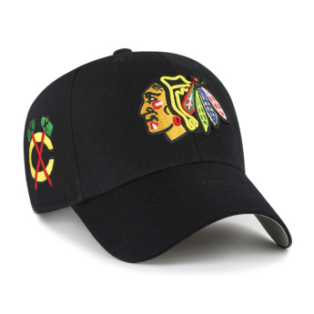 Chicago Blackhawks șapcă de baseball Sure Shot Snapback 47 MVP Black