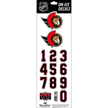 Ottawa Senators abțibilduri pentru cască Decals New Logo