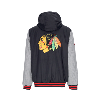 Chicago Blackhawks geacă de bărbați cu glugă Cold Front Polyfilled Padded Jacket w. Hood