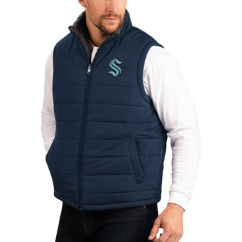 Seattle Kraken vestă de bărbați Power Hitter Reversible Vest