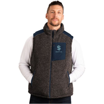 Seattle Kraken vestă de bărbați Power Hitter Reversible Vest