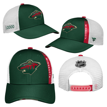 Minnesota Wild șapcă de baseball pentru copii Locker Room Structured Adjustableble