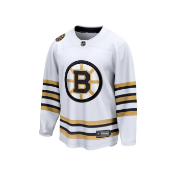 Boston Bruins tricou de hochei pentru copii White 100th Anniversary Premier Breakaway Jersey