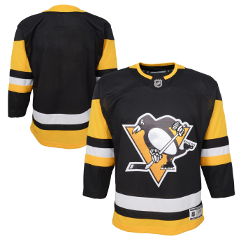 Pittsburgh Penguins tricou de hochei pentru copii Evgeni Malkin Premier Home