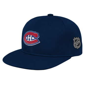 Montreal Canadiens șapcă flat de copii Logo Flatbrim Snapback