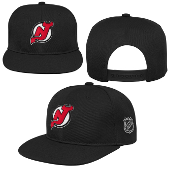 New Jersey Devils șapcă flat de copii Logo Flatbrim Snapback