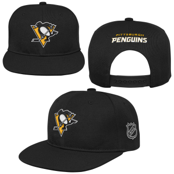 Pittsburgh Penguins șapcă flat de copii Logo Flatbrim Snapback