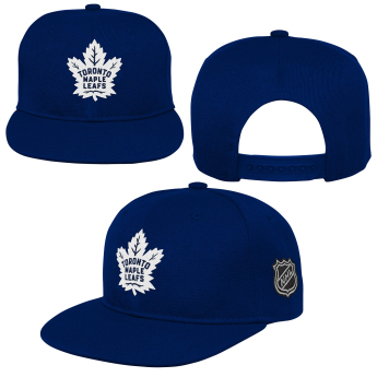 Toronto Maple Leafs șapcă flat de copii Logo Flatbrim Snapback