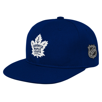 Toronto Maple Leafs șapcă flat de copii Logo Flatbrim Snapback