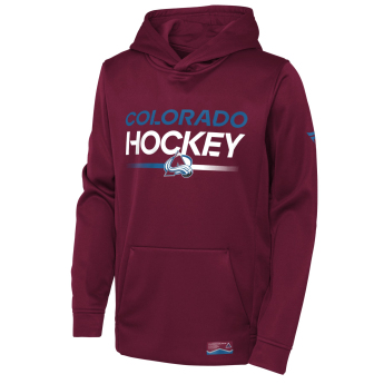 Colorado Avalanche hanorac cu glugă pentru copii Authentic Pro Hoodie Po Hood