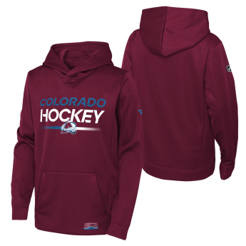 Colorado Avalanche hanorac cu glugă pentru copii Authentic Pro Hoodie Po Hood