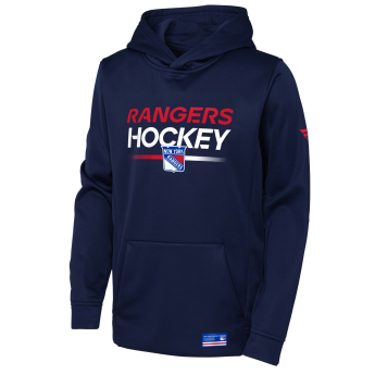 New York Rangers hanorac cu glugă pentru copii Authentic Pro Hoodie Po Hood