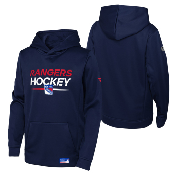 New York Rangers hanorac cu glugă pentru copii Authentic Pro Hoodie Po Hood