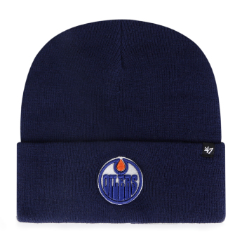 Edmonton Oilers căciulă de iarnă Haymaker 47 CUFF KNIT navy