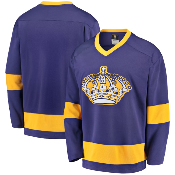 Los Angeles Kings tricou de hochei Premier Breakaway Heritage Blank Jersey - Purple/Gold