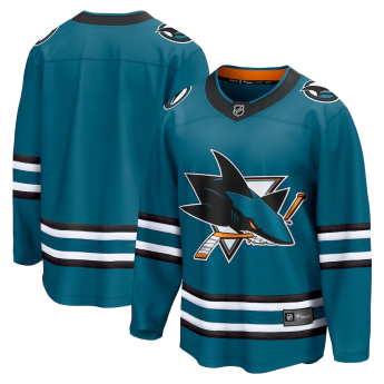 San Jose Sharks tricou de hochei Breakaway Home Jersey Teal