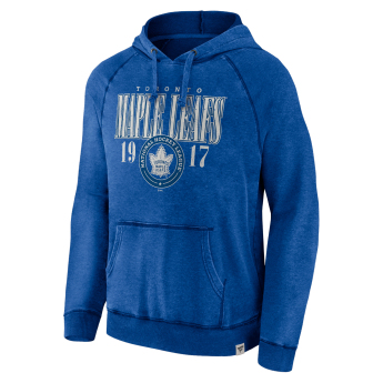 Toronto Maple Leafs hanorac de bărbați cu glugă A/LS Hoodie blue