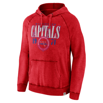 Washington Capitals hanorac de bărbați cu glugă A/LS Hoodie red