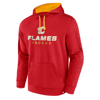 Calgary Flames hanorac de bărbați cu glugă Poly Fleece POH red