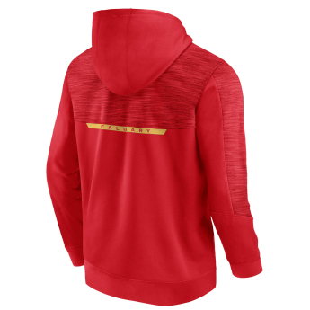 Calgary Flames hanorac de bărbați cu glugă Poly Fleece POH red