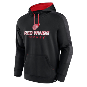 Detroit Red Wings hanorac de bărbați cu glugă Poly Fleece POH black