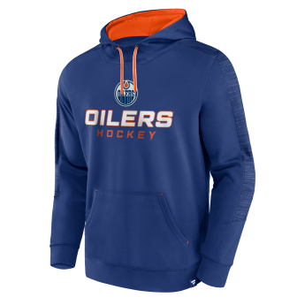 Edmonton Oilers hanorac de bărbați cu glugă Poly Fleece POH blue