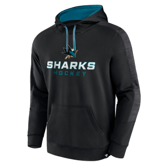 San Jose Sharks hanorac de bărbați cu glugă Poly Fleece POH black