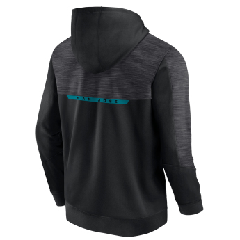 San Jose Sharks hanorac de bărbați cu glugă Poly Fleece POH black