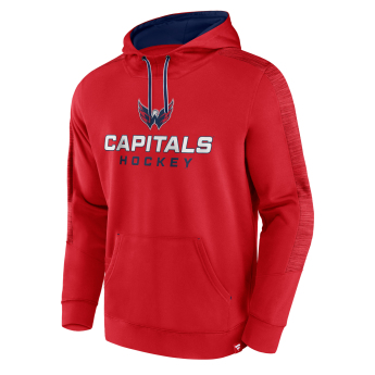 Washington Capitals hanorac de bărbați cu glugă Poly Fleece POH red