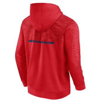 Washington Capitals hanorac de bărbați cu glugă Poly Fleece POH red