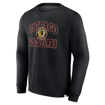 Chicago Blackhawks hanorac de bărbați Fleece Crew