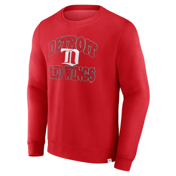 Detroit Red Wings hanorac de bărbați Fleece Crew