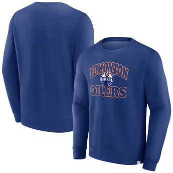 Edmonton Oilers hanorac de bărbați Fleece Crew