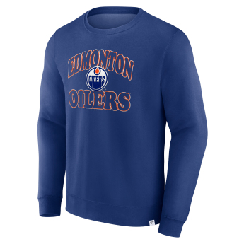 Edmonton Oilers hanorac de bărbați Fleece Crew