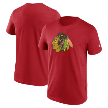 Chicago Blackhawks tricou de bărbați Primary Logo Graphic T-Shirt red