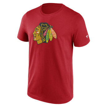 Chicago Blackhawks tricou de bărbați Primary Logo Graphic T-Shirt red