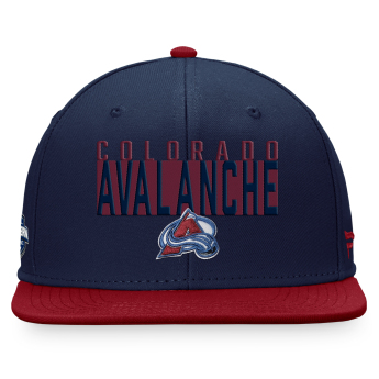 Colorado Avalanche șapcă flat Fundamental Color Blocked Snapback