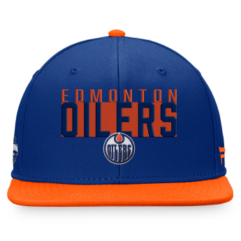 Edmonton Oilers șapcă flat Fundamental Color Blocked Snapback