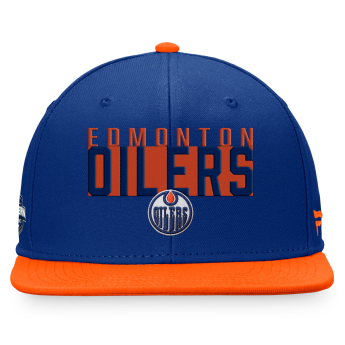 Edmonton Oilers șapcă flat Fundamental Color Blocked Snapback