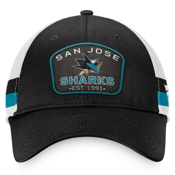 San Jose Sharks șapcă de baseball Fundamental Structured Trucker