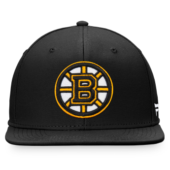 Boston Bruins șapcă flat Core Snapback black