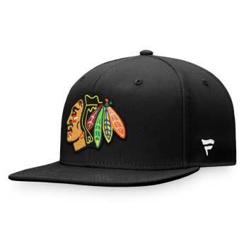 Chicago Blackhawks șapcă flat Core Snapback black
