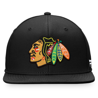 Chicago Blackhawks șapcă flat Core Snapback black