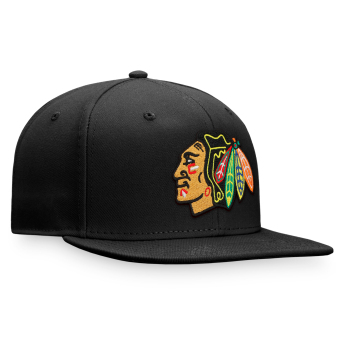 Chicago Blackhawks șapcă flat Core Snapback black