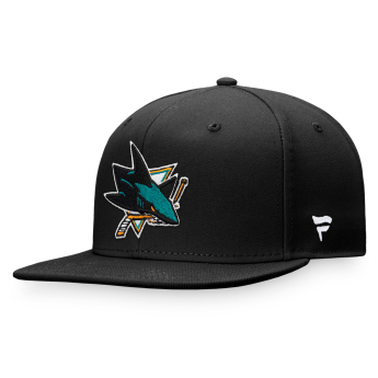 San Jose Sharks șapcă flat Core Snapback black